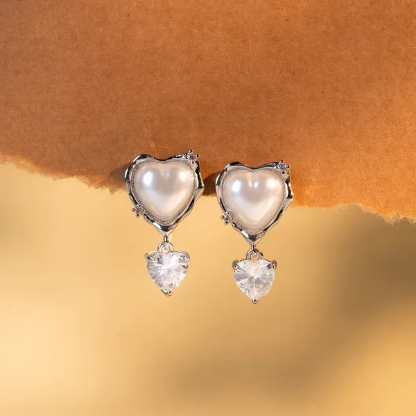 Silver_Tone_Heart_Drop_Earrings_for_Women