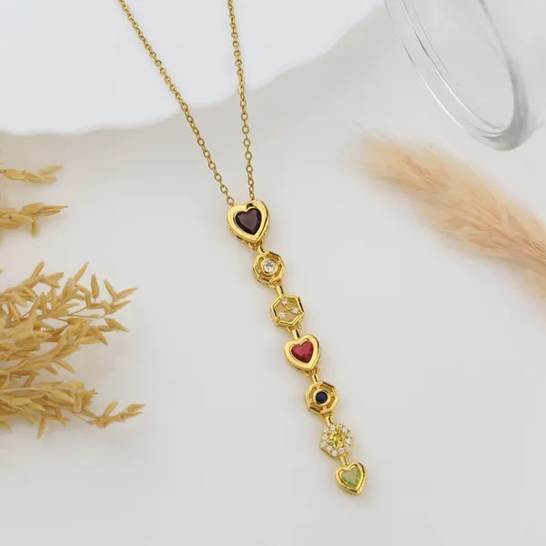 Gold_Tone_Heart_Drop_Pendant_Necklace_for_Women