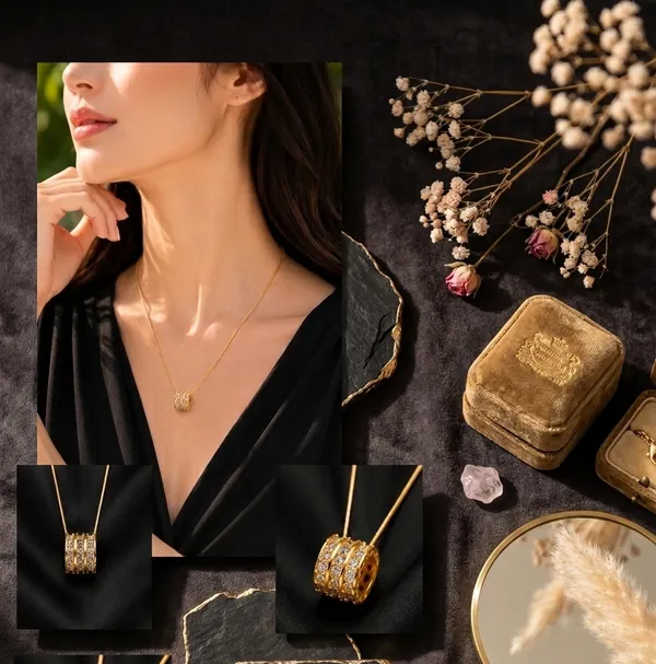 Gold-Tone_Stone_Studded_Pendant_Necklace_for_Women