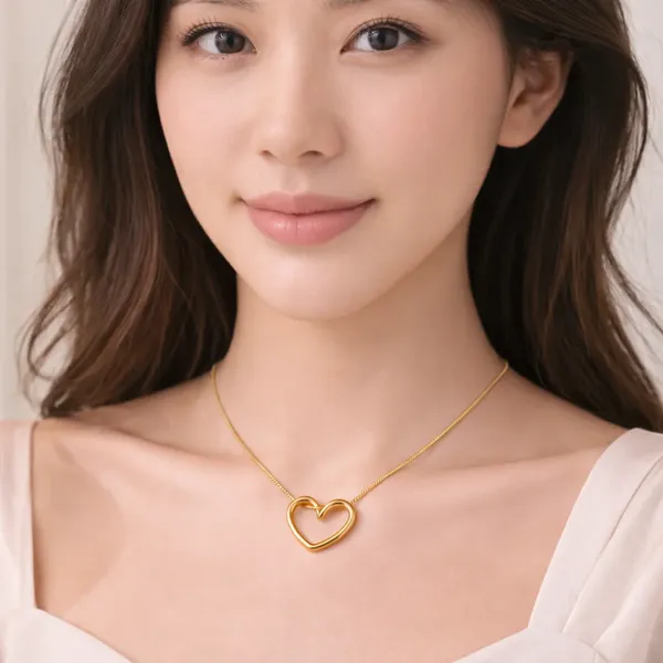 Gold_Tone_Heart_Pendant_Necklace_for_Women