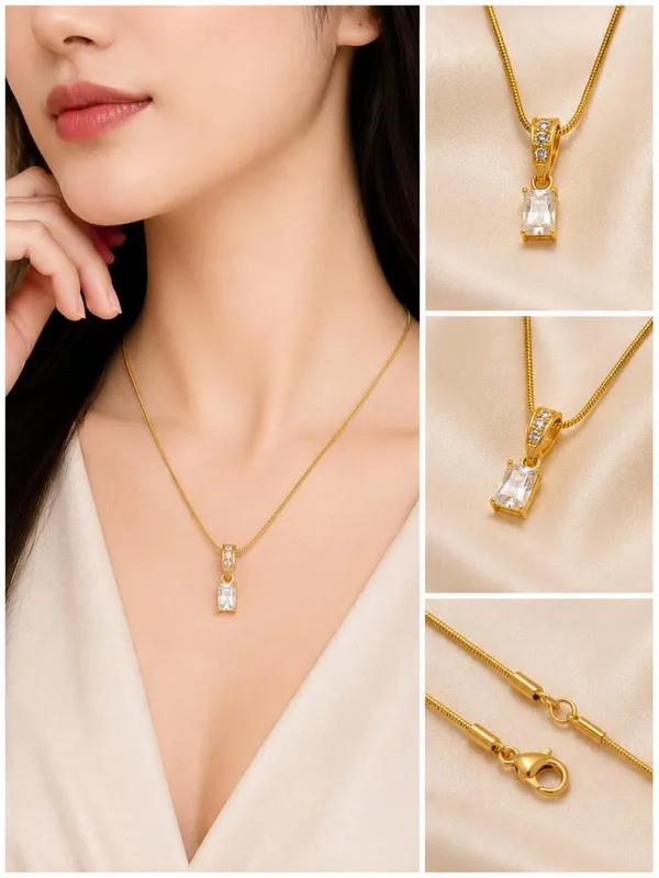 Gold_Tone_Rectangular_Pendant_Necklace_for_Women