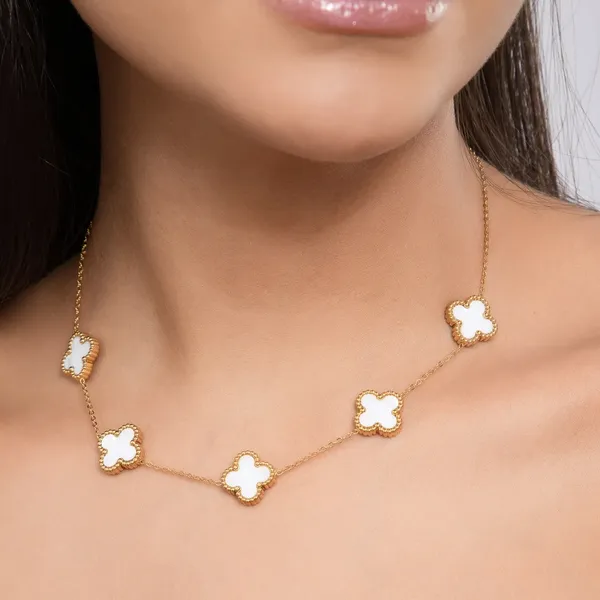 Gold_Tone_Clover_Necklace_for_Women