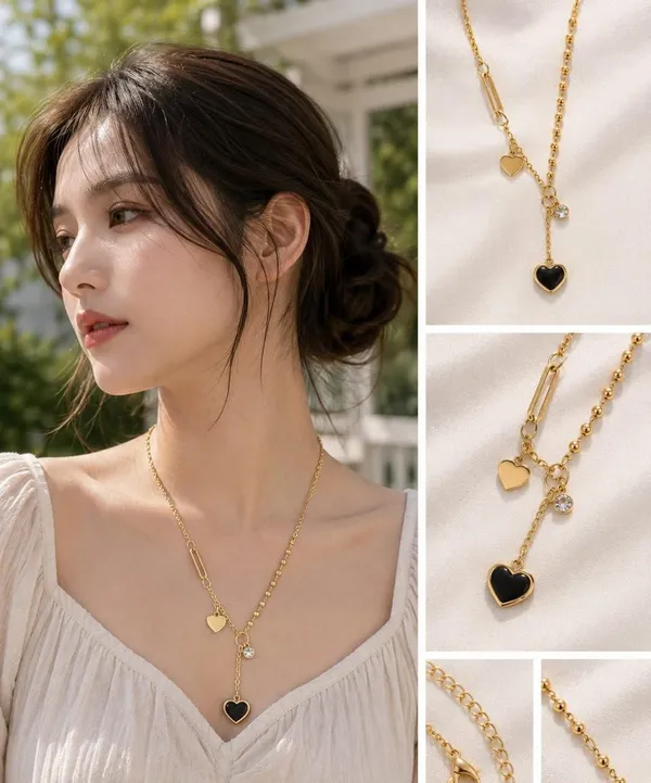 Gold_Tone_Layered_Heart_Pendant_Necklace_for_Women