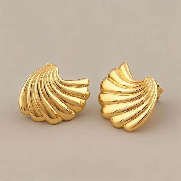 Gold_Stainless_Steel_Plated_Earrings_For_Women