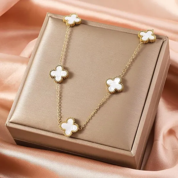 Gold_Tone_Clover_Necklace_for_Women