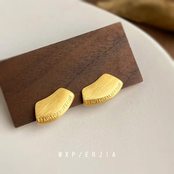 Gold_Tone_Geometric_Stud_Earrings_for_Women