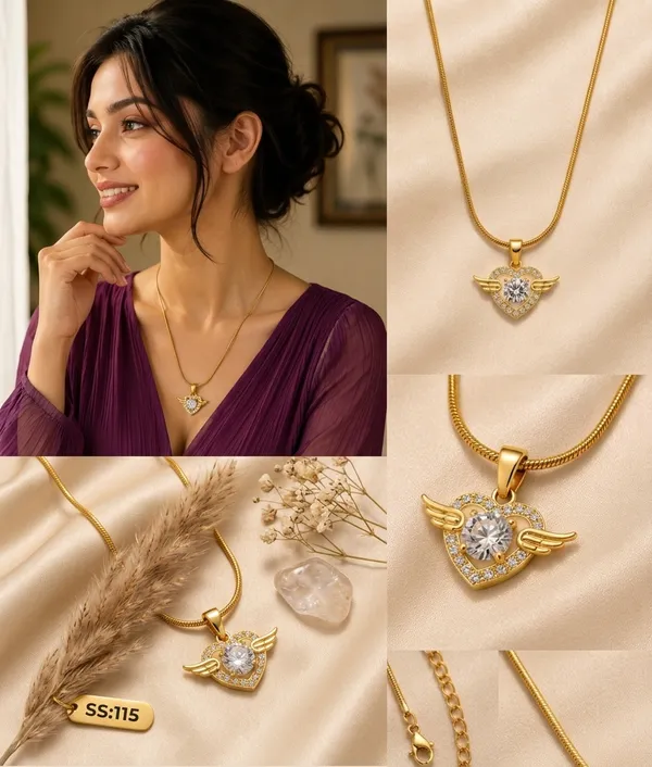 Gold_Tone_Winged_Heart_Pendant_Necklace_for_Women