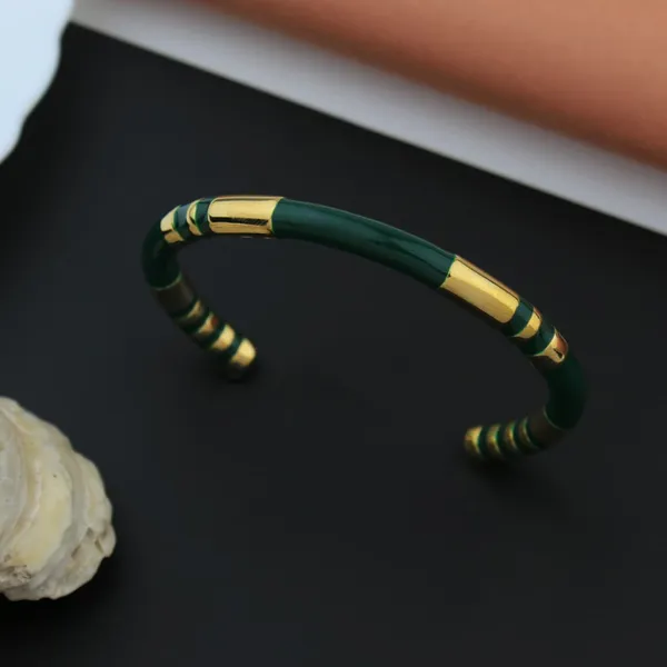 Green_Gold_Tone_Open_Cuff_Bracelet_for_Women