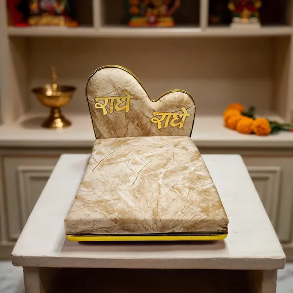 Wooden_Light_Cream_Bed_For_Laddu_Gopal_Ji