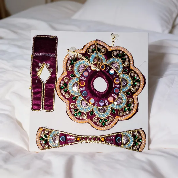 Magenta_Cotton_Silk_Flower_Poshak_For_Laddu_Gopal_Ji
