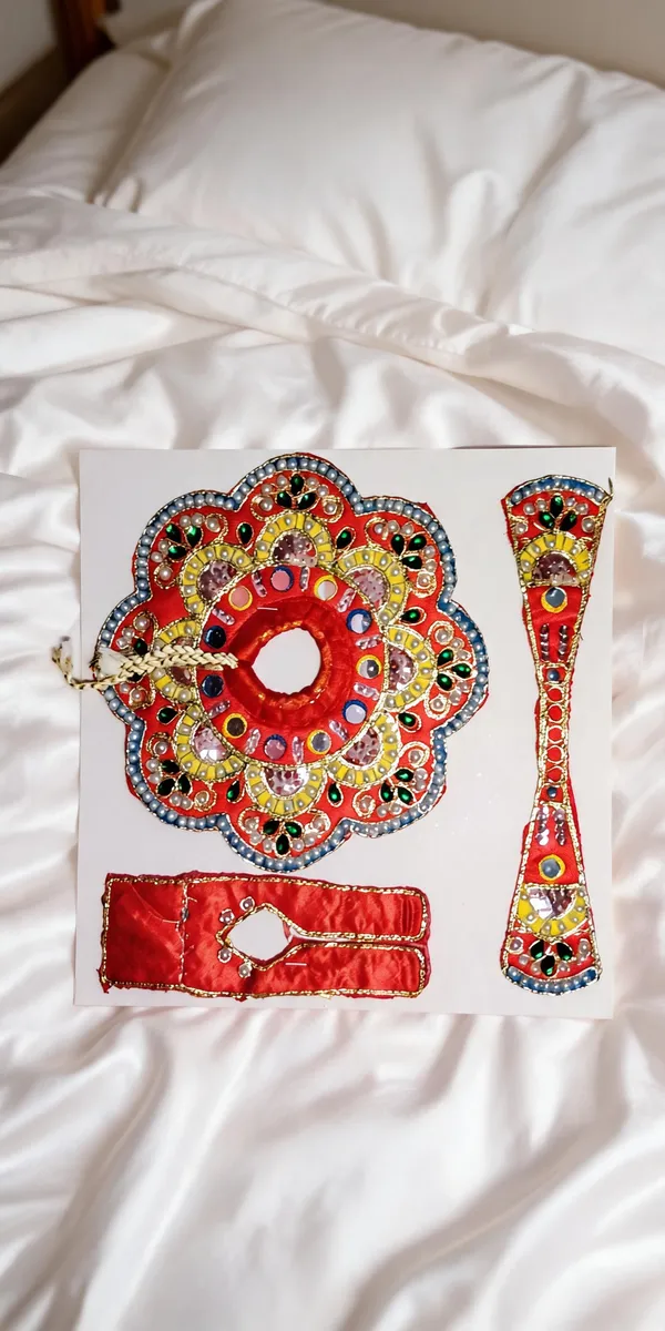 Red_Cotton_Silk_Flower_Poshak_For_Laddu_Gopal_Ji