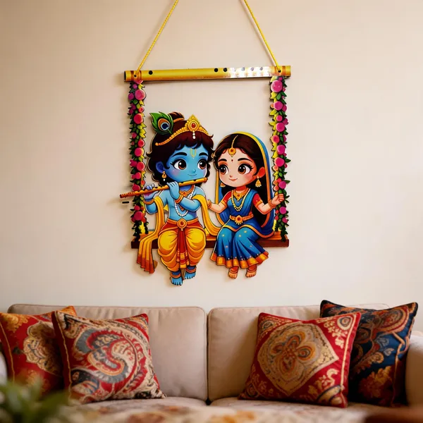 Radha_Krishna_Cardboard_Cutout_Wall_Hanging