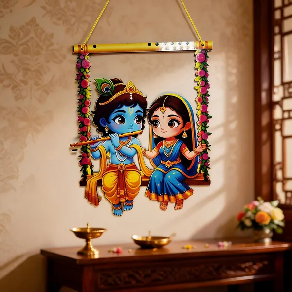 Radha_Krishna_Cardboard_Cutout_Wall_Hanging