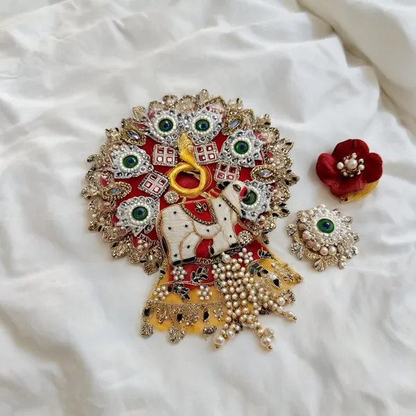 Cow_Print_Silk_Net_Poshak_For_Laddu_Gopal_Ji