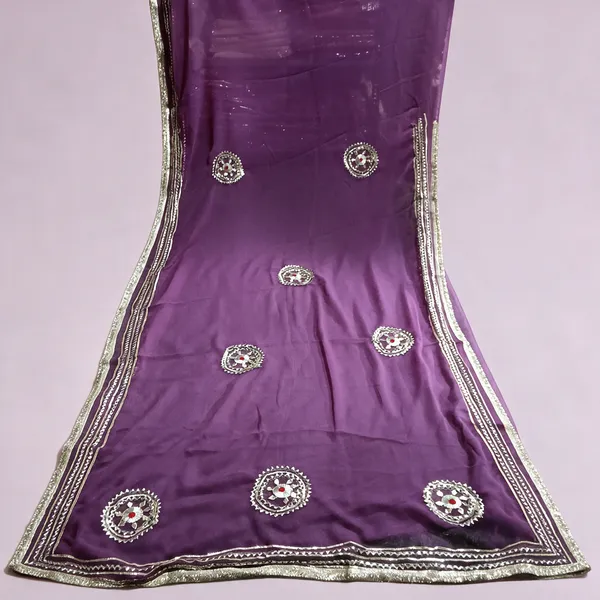 Purple_Embellished_Saree_For_Women