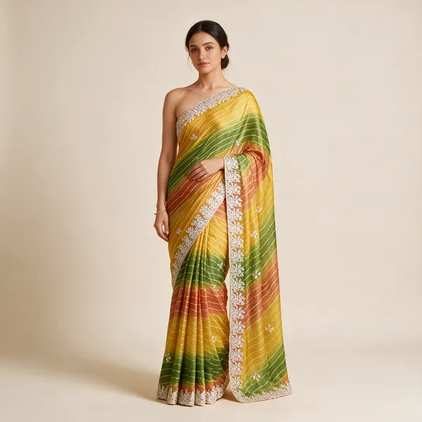 Multicolor_Printed_Saree_For_Women