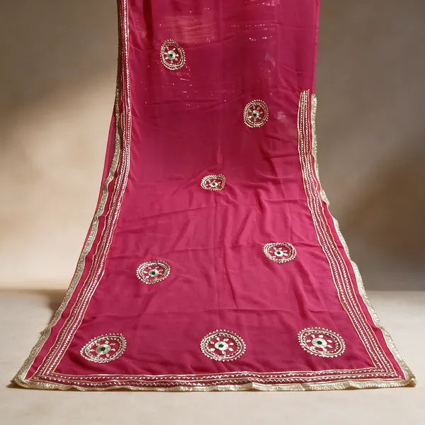 Pink_Embroidered_Saree_For_Women