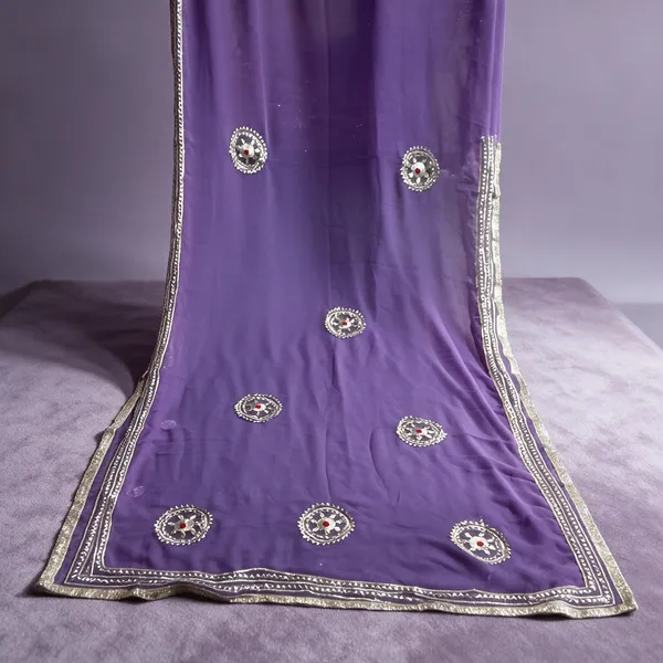 Purple_Embellished_Ethnic_Saree_For_Women