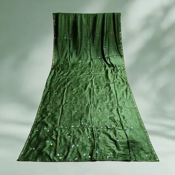 Green_Embellished_Saree_For_Women