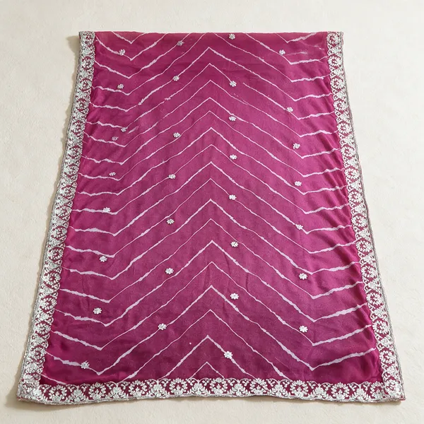 Magenta_Printed_Saree_For_Women