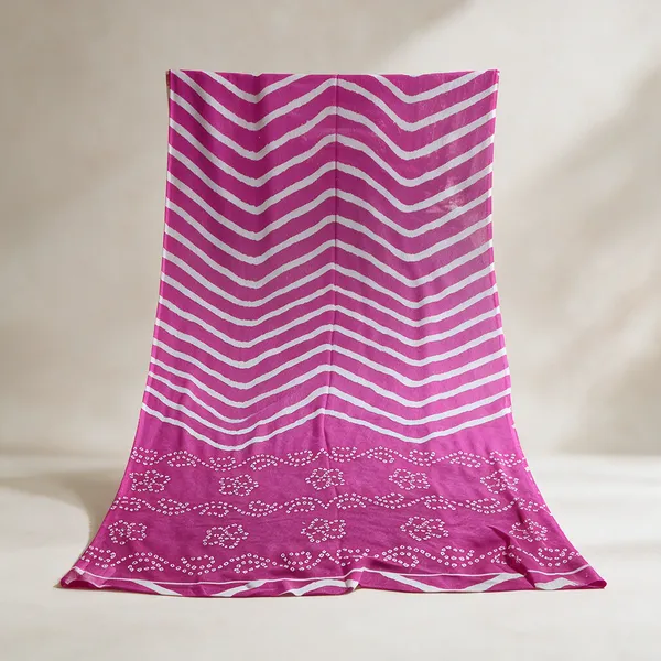 Magenta_Printed_Saree_For_Women
