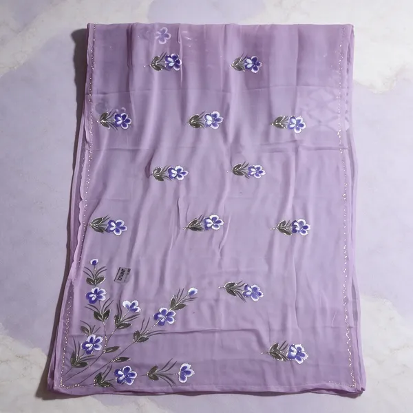 Lavender_Sheer_Floral_Embroidered_Saree_For_Women