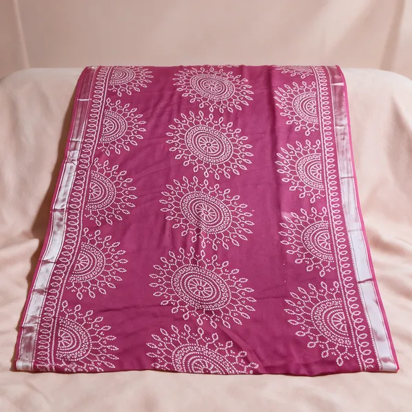 Magenta_Printed_Saree_For_Women
