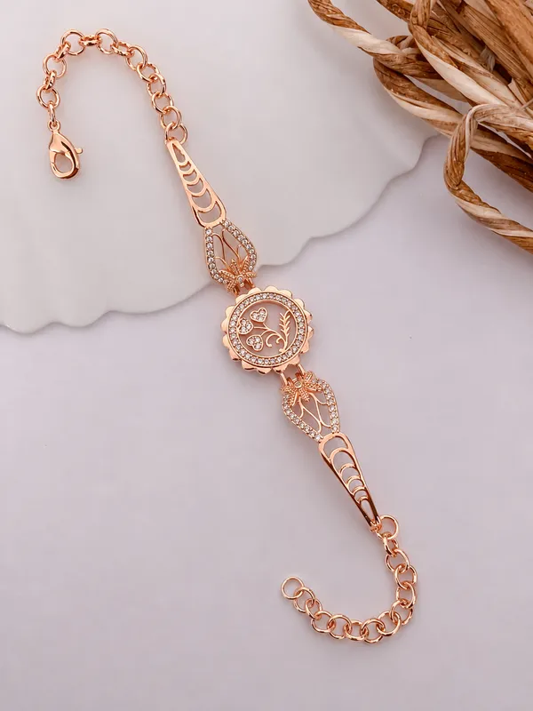 Rose_Gold_Leaf_Charm_Bracelet_for_Women