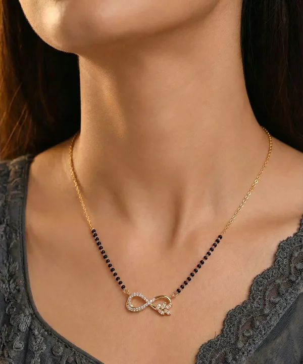 Gold_Tone_Black_Beaded_Infinity_Mangalsutra_Necklace_for_Women