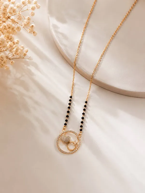 Rose_Gold-Tone_Black_Beaded_Pendant_Necklace_for_Women