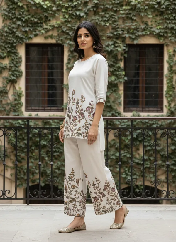 Ivory_Khadi_Cotton_Straight_Floral_Print_Kurta_Set_For_Women