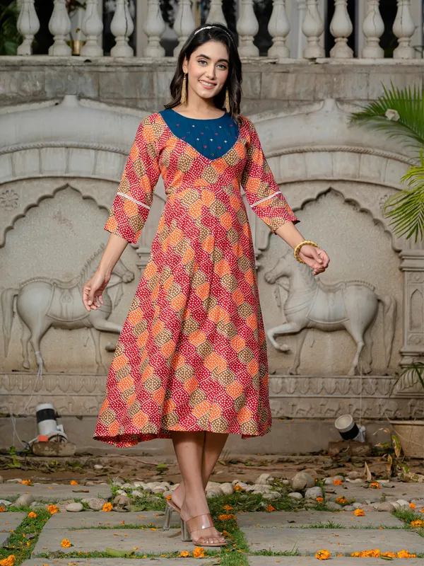 Multicolor_Rayon_A-Line_Printed_Kurta_Dress_For_Women