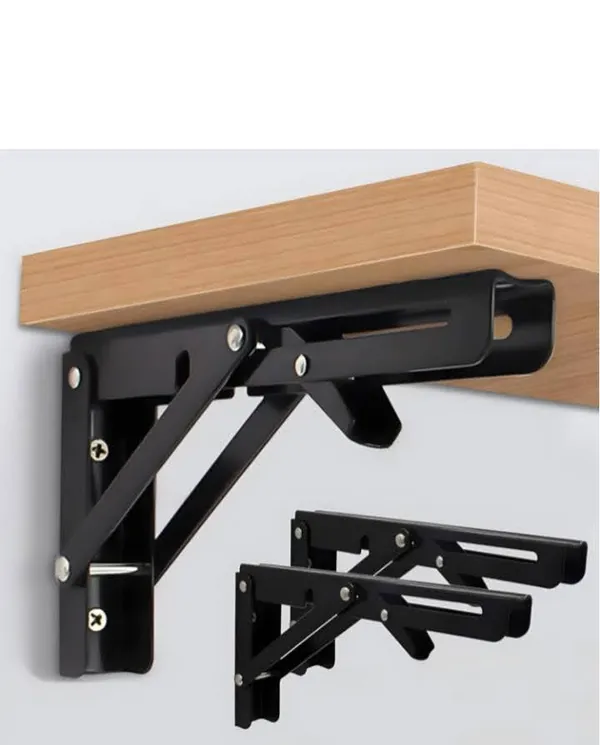 Black_Metal_Folding_Wall_Shelf_Bracket