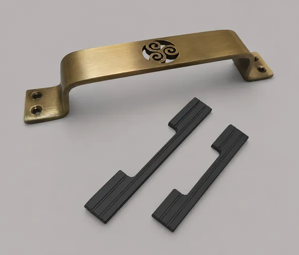 Modern_&_Antique_Cabinet_Handle_Duo_Black_&_Bronze