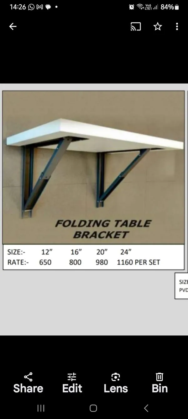 Folding_Table_Wall_Bracket_Set
