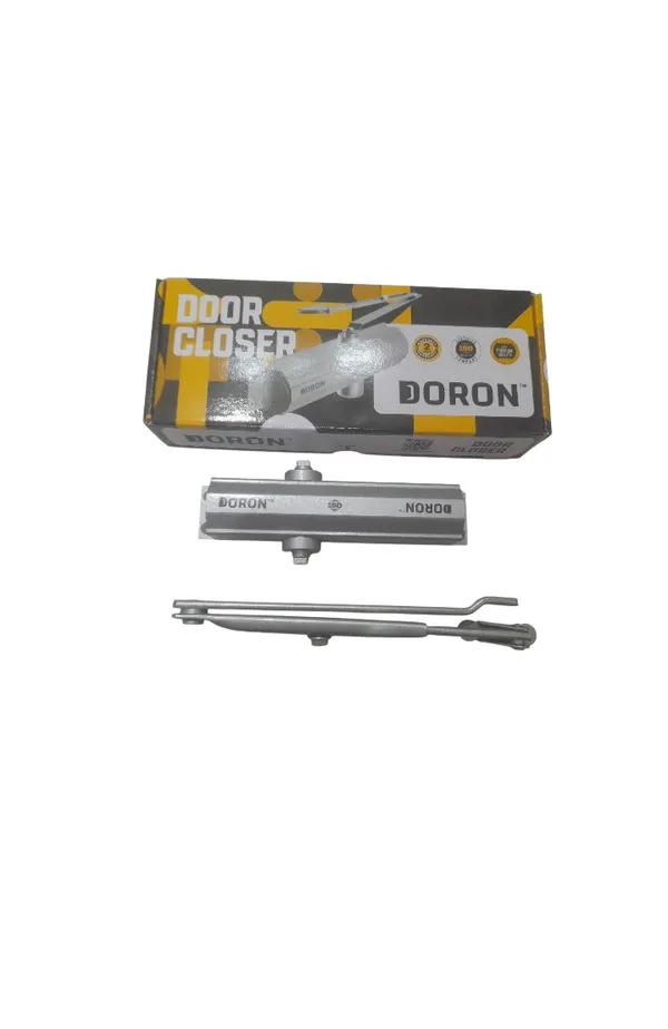 Doron_Silver_Door_Closer_With_Arm