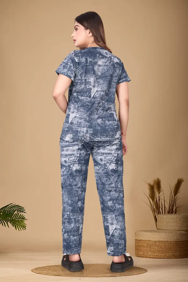 Blue_Lycra_Night_Wear_For_Women