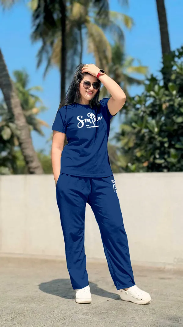 Navy_Blue_Polyester_Lycra_Night_Wear_For_Women