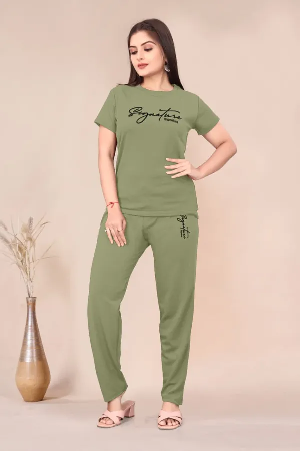 Light_Green_Polyester_Lycra_Night_Wear_For_Women
