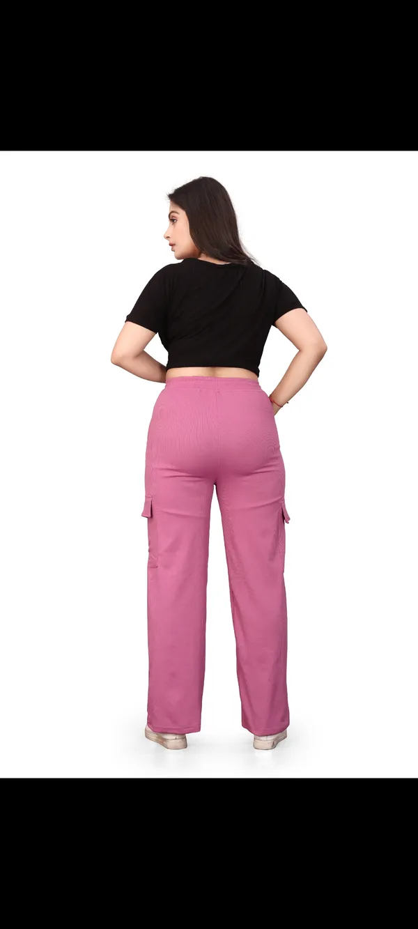 Pink_Polyester_Lycra_Night_Pant_For_Women