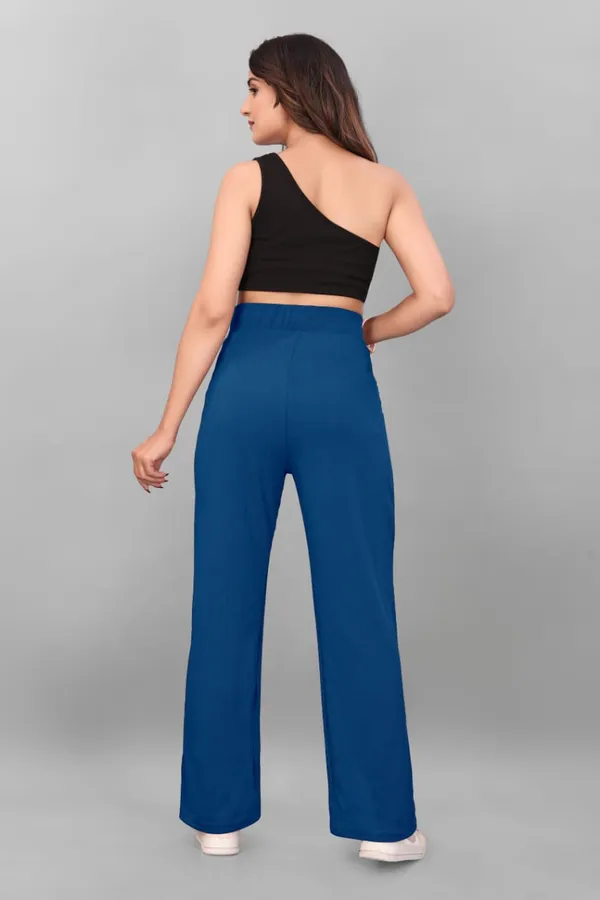 Blue_Polyester_Lycra_Trouser_For_Women
