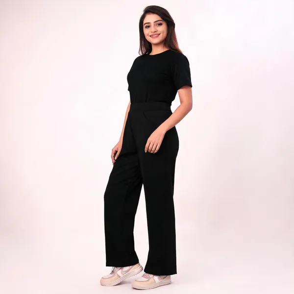 Black_Polyester_Lycra_Trouser_For_Women
