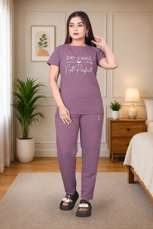 Dusty_Purple_Rolex_Polyester_Lycra_Night_Wear_For_Women