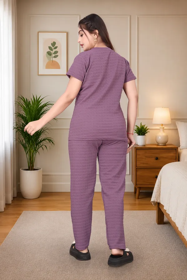 Dusty_Purple_Rolex_Polyester_Lycra_Night_Wear_For_Women