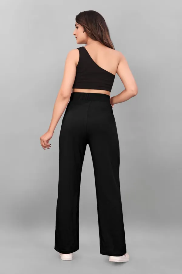 Black_Polyester_Lycra_Trouser_For_Women