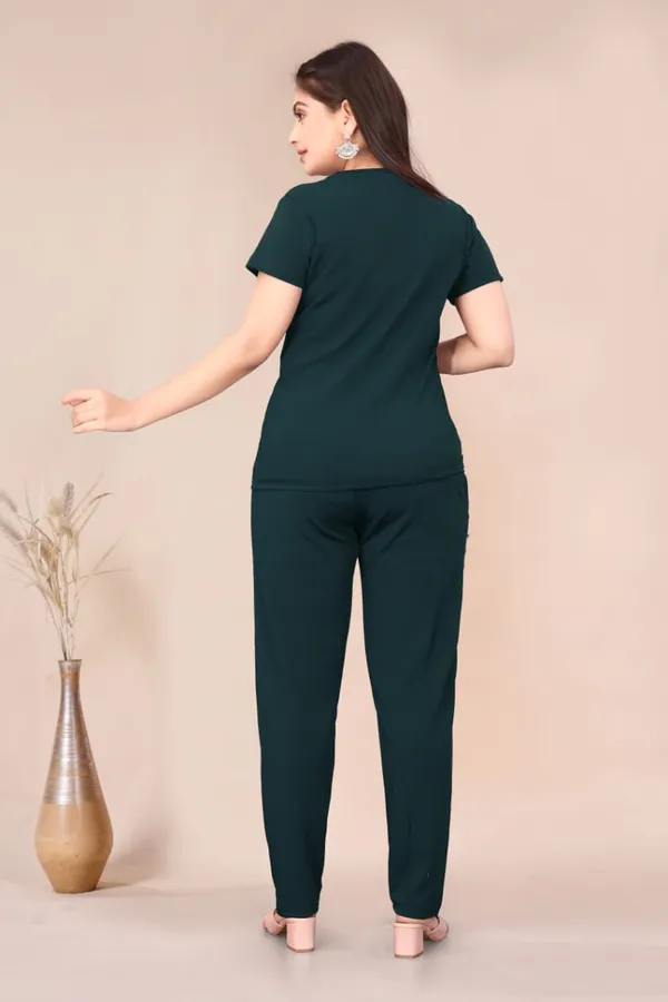 Green_Polyester_Lycra_Night_Wear_For_Women