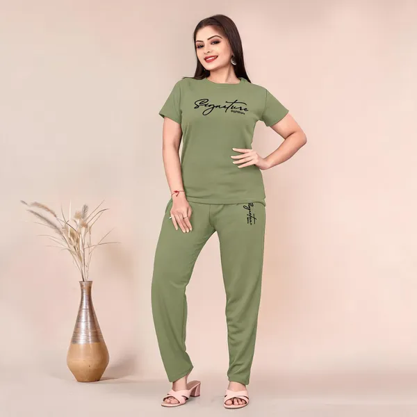 Light_Green_Polyester_Lycra_Night_Wear_For_Women