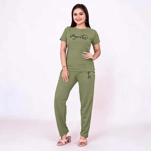 Light_Green_Polyester_Lycra_Night_Wear_For_Women