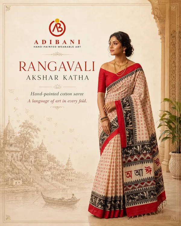 Akshar_Katha_from_Rangavali_Collection_-_Cotton_Block_Printed_Sarees_by_Adibani