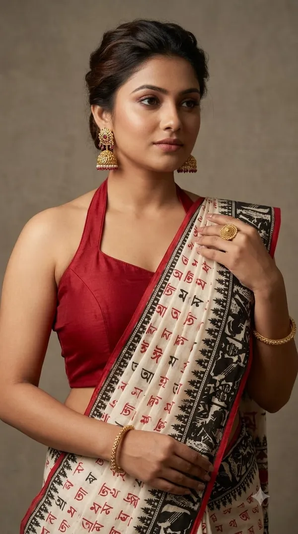 Akshar_Katha_from_Rangavali_Collection_-_Cotton_Block_Printed_Sarees_by_Adibani